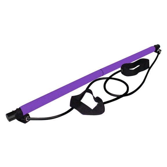 YIFAEUX Pilates Bar with Resistance Band Strength Training Fat Burning Body Shaping Multifunctional Exercise Bar Home Gym Workout Men Women Fitness Equipment