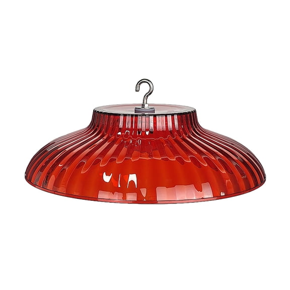 YIFAEUX Plastic Protective Dome Cover for Hanging Birds Feeder Weatherproof Hummingbird Feeder Rain Guard Squirrel Baffle for Outside