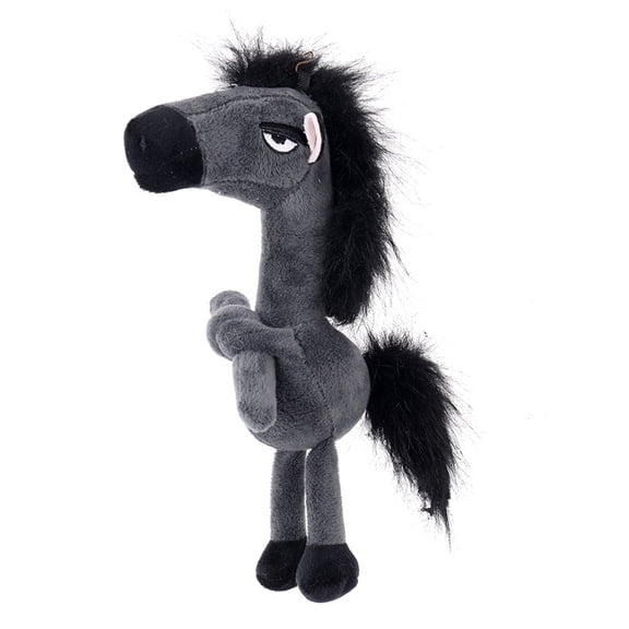 YIFAEUX Plush Horse Keychain Lucky Horse Mascot Pendant for Bag Backpack Purse Fluffy Horse Keyring Cony Pony Doll Ornament