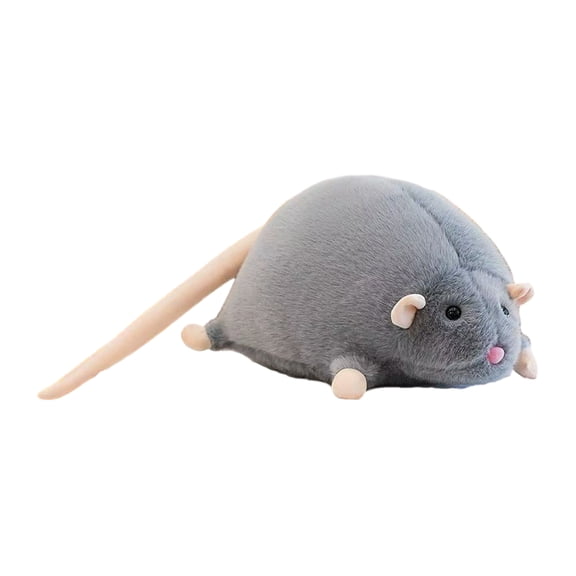 YIFAEUX Plush Rat Stuffed Animal Realistic Mouse Prank Toy Soft Cuddly Plushie Creative Gift for Birthday Gag Present