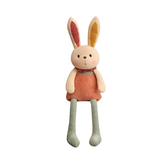 YIFAEUX Pull Up Rabbit Plush Toy Interactive Stuffed Animal with Switchable Ears And Legs Funny Rabbit Soft Plushie Toy for Birthdays Easter