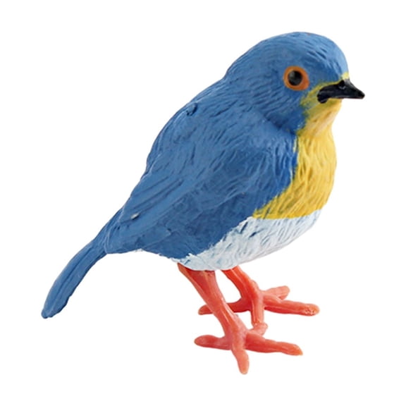 YIFAEUX Realistic Bird Figurine Roadrunner Mannikin Hummingbird Robin Model Miniature Figure Kids Educational Flying Animal Toy Cake Topper Decoration