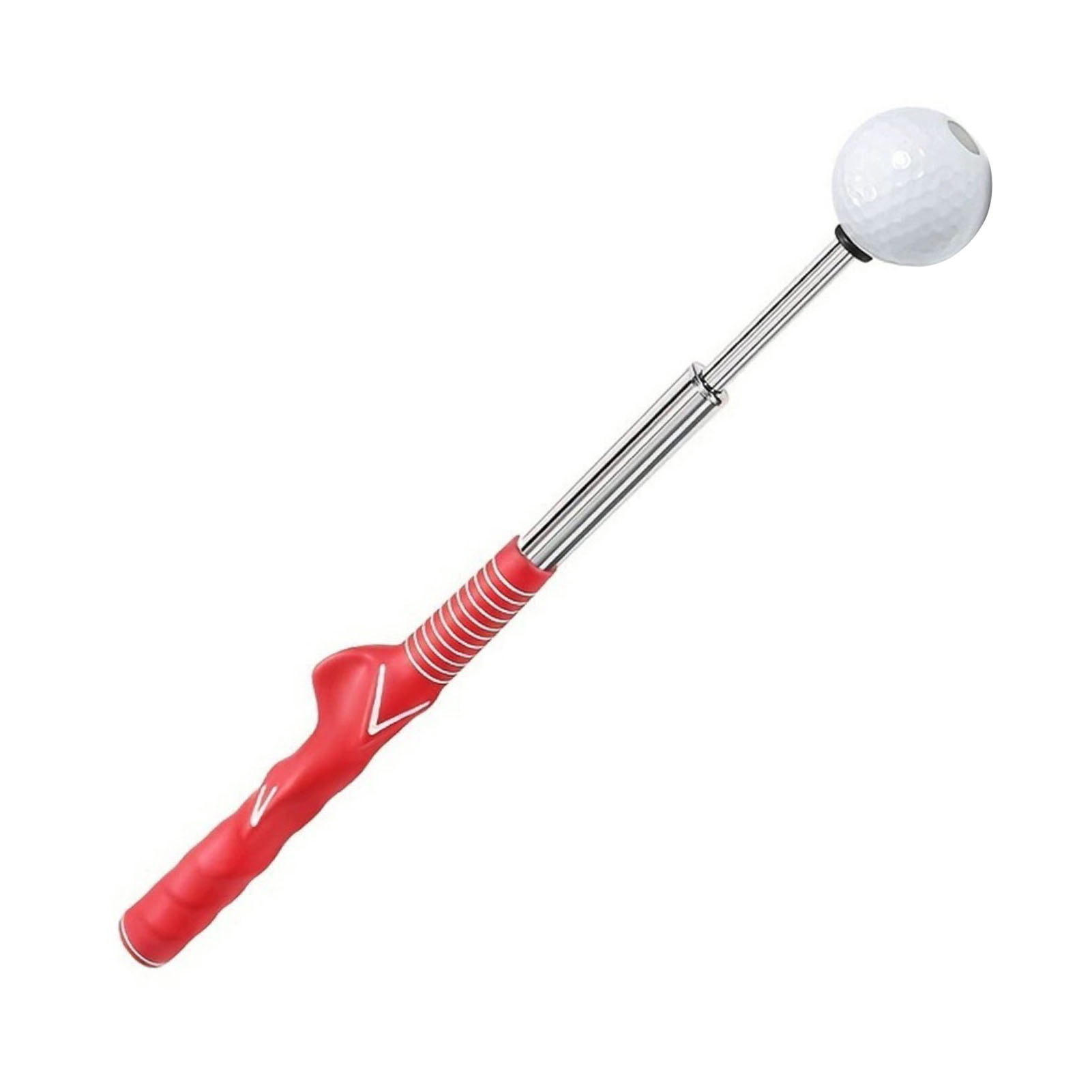 YIFAEUX Retractable Golf Swing Training Aid Portable Grip Trainer with Click Feedback for Right And Left Handed Golfers Warm Up Stick Telescopic Short Club for Indoor Golf Practice