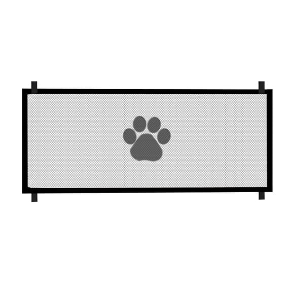 YIFAEUX Retractable Mesh Dog Gate for Stairs Portable Pet Safety Net Easy Install Indoor Fence for Kids And Pets