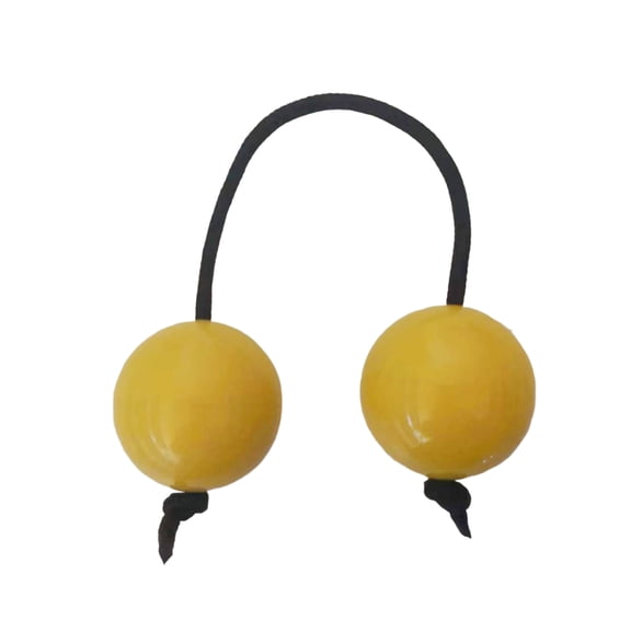 YIFAEUX Rhythmic Ball Easy to Play Adjustable Strap Wear-resistant Broken-proof Widely Application Pleasure Percussion Instrument PVC Rattle Instrument Rhythm Sand Ball Party Accessory
