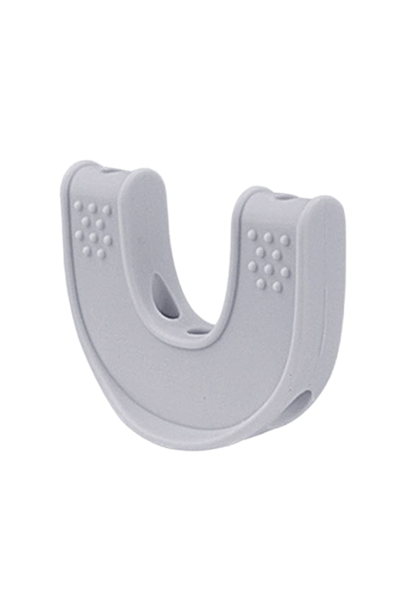 Silicone Jaw Exerciser U-shaped Portable Men Women Face Muscle Sculpting Jaw Bone Strengthener Jawline Shaper Trainer Toner Face Slimming Tools