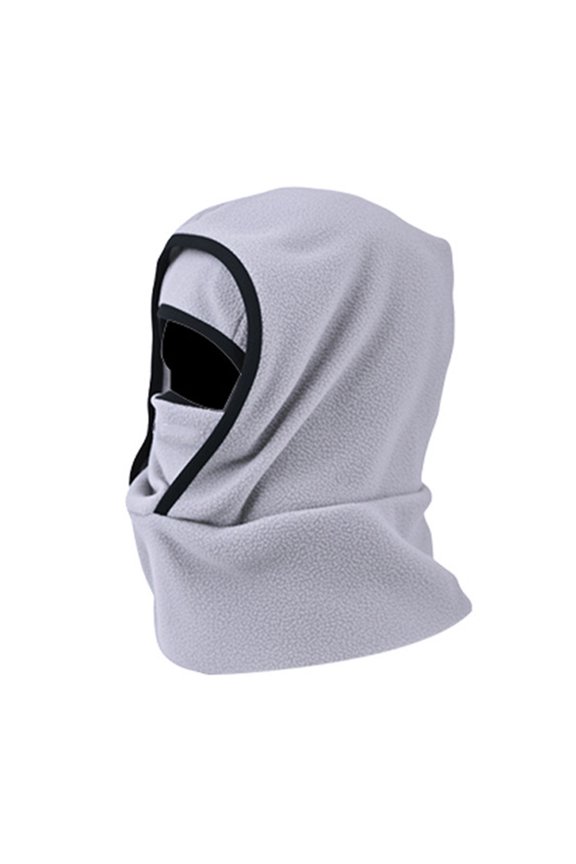 Skiing Headgear Outdoor Winter Warm Hat 3-in-1 Integrated Thermal Hood Scarf Face Guard Sports Running Hat