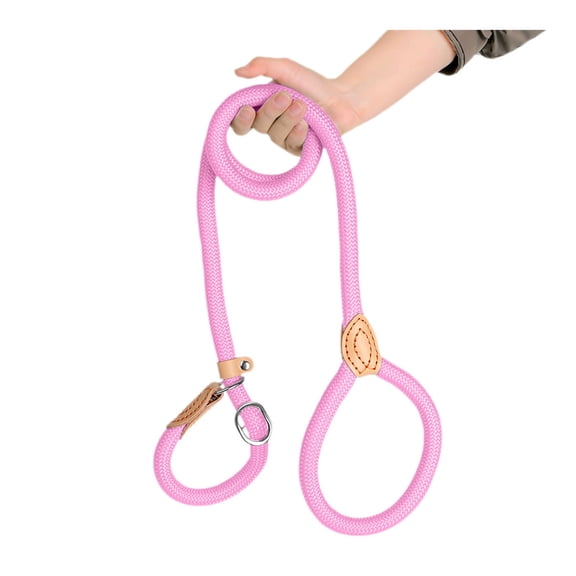 YIFAEUX Slip Leads for Dogs Heavy Duty Nylon Rope Slip Leash for Large Medium Dogs No Pull Training Leash for Walking Control