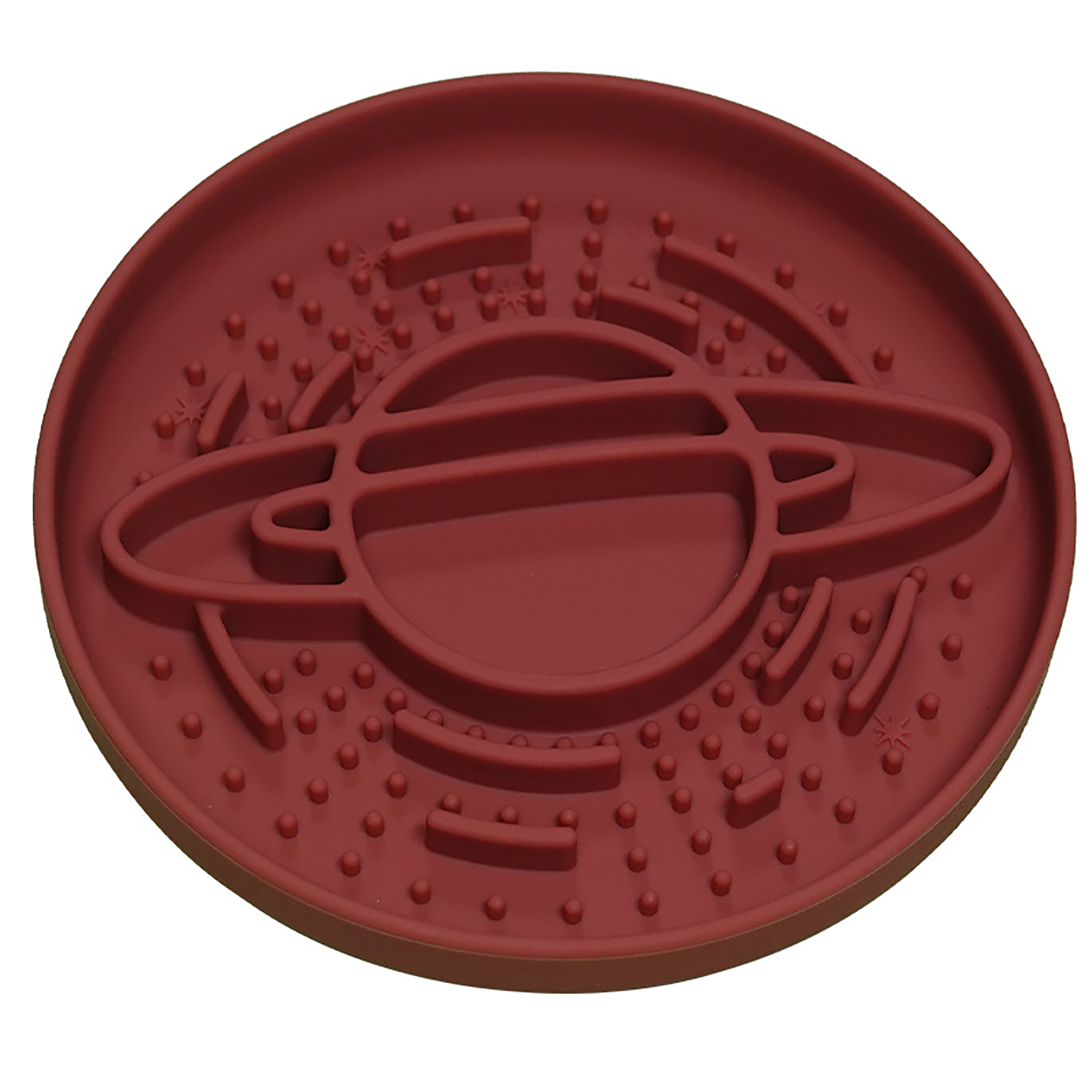 YIFAEUX Slow Feeder Dog Bowl Planet Silicone Pet Bowl Anti-Choke Dog Feeder with Non-Slip Base for Healthy Eating Bloat Prevention