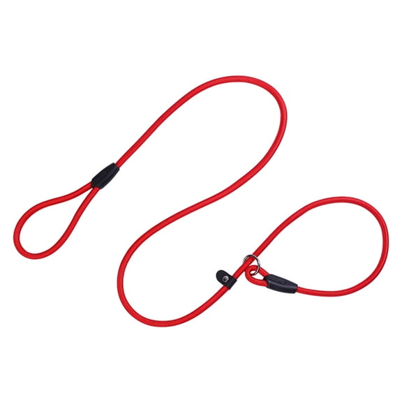 YIFAEUX Strong Slip Lead Dog Leash Adjustable Loop High-density Nylon Braided Rope Vibrant Color Training Leash for Large Medium Small Dogs