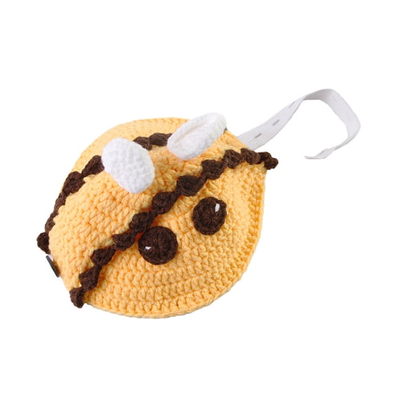YIFAEUX Sweater for Turtle Handmade Knitted Winter Warm Small Animals Apparel Accessory Halloween Party Cosplay Costume for Pet Tortoise Turtle