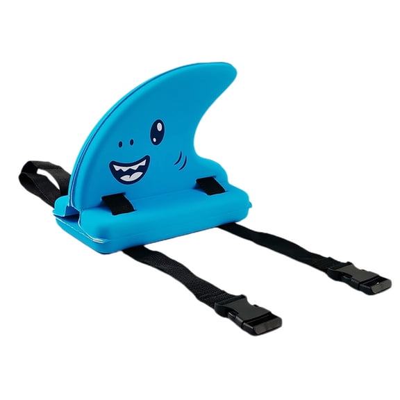 YIFAEUX Swimming Shark Back Fin Adjustable Belt EVA Cloth Fin Shaped Float Freestyle Training Aid Toddlers Boys Girls Safety Swimming Gear