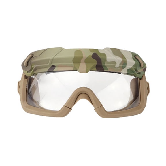 YIFAEUX Tactical Anti Fog Goggles Anti-Scratch Lens Goggles Glasses 2 Modes Safety Goggles for Airsoft Paintball Hunting Hiking
