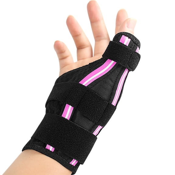 YIFAEUX Thumb Brace with Adjustable Strap Left Right Hand Tendonitis Sprain Arthritis Pain Relief Thumb Splint Stabilizer Trigger Thumb Support Finger Splint