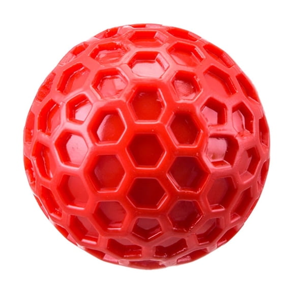 YIFAEUX Tough Dog Chew Toy Indestructible Dog Chew Ball for Aggressive Chewers Interactive Squeaky Ball Toy for Large Medium Dogs