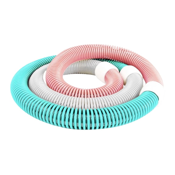 YIFAEUX Weighted Soft Spring Hoop Waist-Friendly Foldable Fitness Hoop Portable Home Gym Adults Body Waist Slimming Exercise Equipment
