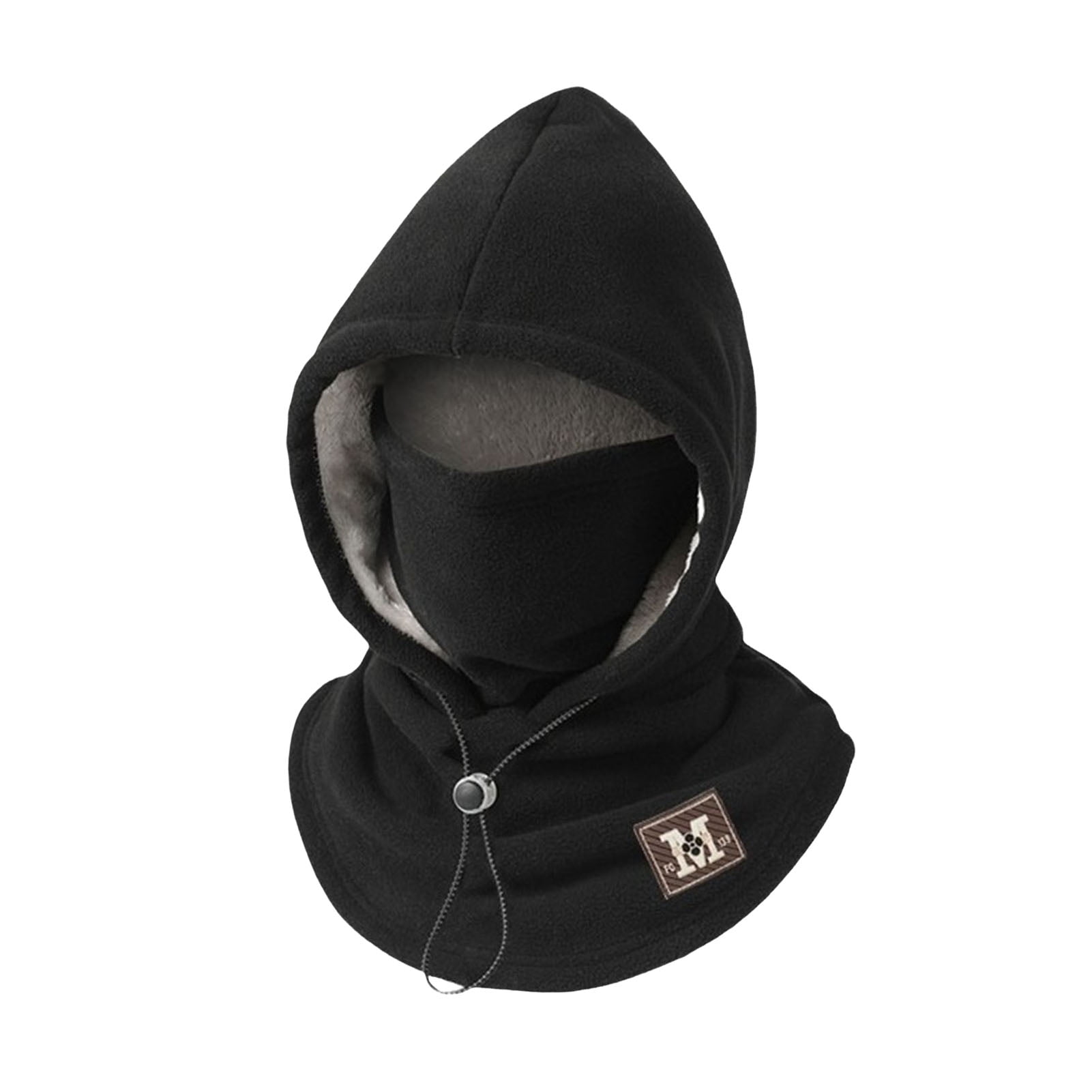 YIFAEUX Winter Balaclava Windproof Ski Face Cushion Fleece Neck Warmer for Men Women Double-Layer Thermal Headgear for Skiing Cycling Climbing