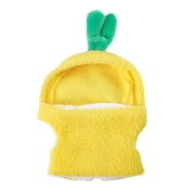 YIFAEUX Yellow Birds Hoodies Parrot Cosplay Outfit Pineapple Shape Flight Suit for African Grey Parakeet Cockatiel Conure Budgie