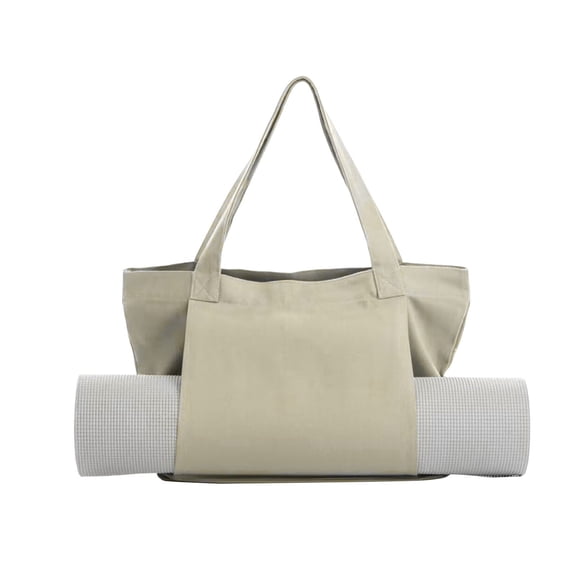 YIFAEUX Yoga Pilates Mat Bag Multifunctional Large Capacity Canvas Handbag Portable Outdoor Exercise Equipment Yoga Pad Shoulder Bag Carrier Pouch