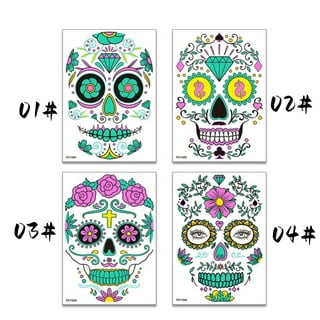 https://i5.walmartimages.com/seo/YIFAFA-Day-Dead-Face-Tattoos-Halloween-Temporary-Sticker-Kit-Luminous-Skeleton-Sugar-Skull-Fake-Tattoo-Makeup-Body-Men-Women_83864e87-ed15-44b7-841e-fc6d4f0779fe.194af868768f4d06f69ffd3991aabd14.jpeg?odnHeight=320&odnWidth=320&odnBg=FFFFFF