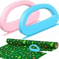thumbnail image 1 of YIFEI 2-Pack Wrapping Paper Cutter Sliding Gift Wrap Cutter Tool for Rolls & Sheets, Left & Right Hand Friendly, Holiday & Everyday Gift Packaging, 1 of 7