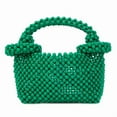 thumbnail image 1 of YIFEI Acrylic Candy Color Beaded Donut Handle Handbag Evening Purse for Wedding Party, 1 of 5