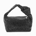 thumbnail image 1 of YIFEI Rhinestone Knotted Evening Bag Sparkling Clutch Crystal Handbag for Wedding Party, 1 of 5