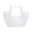 thumbnail image 1 of YIFEI Women Macaron Colored Acrylic Beaded Tote Handmade Bags for Wedding Evening Party, 1 of 7
