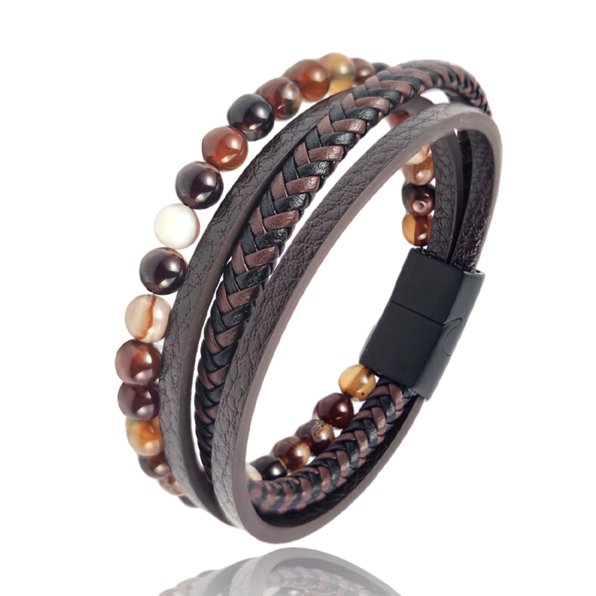 Bracciale ONLYJUMP Placcato Oro 14K – Nodo Dell'Amore Infinito Con Cuore, Aperto E Regolabile, Minimalista, Idea Regalo Per Donne