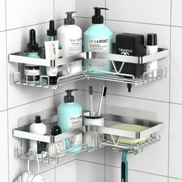 Elil Shower Caddy Shower Shelf for Inside Shower Phone Case Shower  Accessories 13-in-1 Set, Self Adhesive Shower Organizers – No Drill Easy