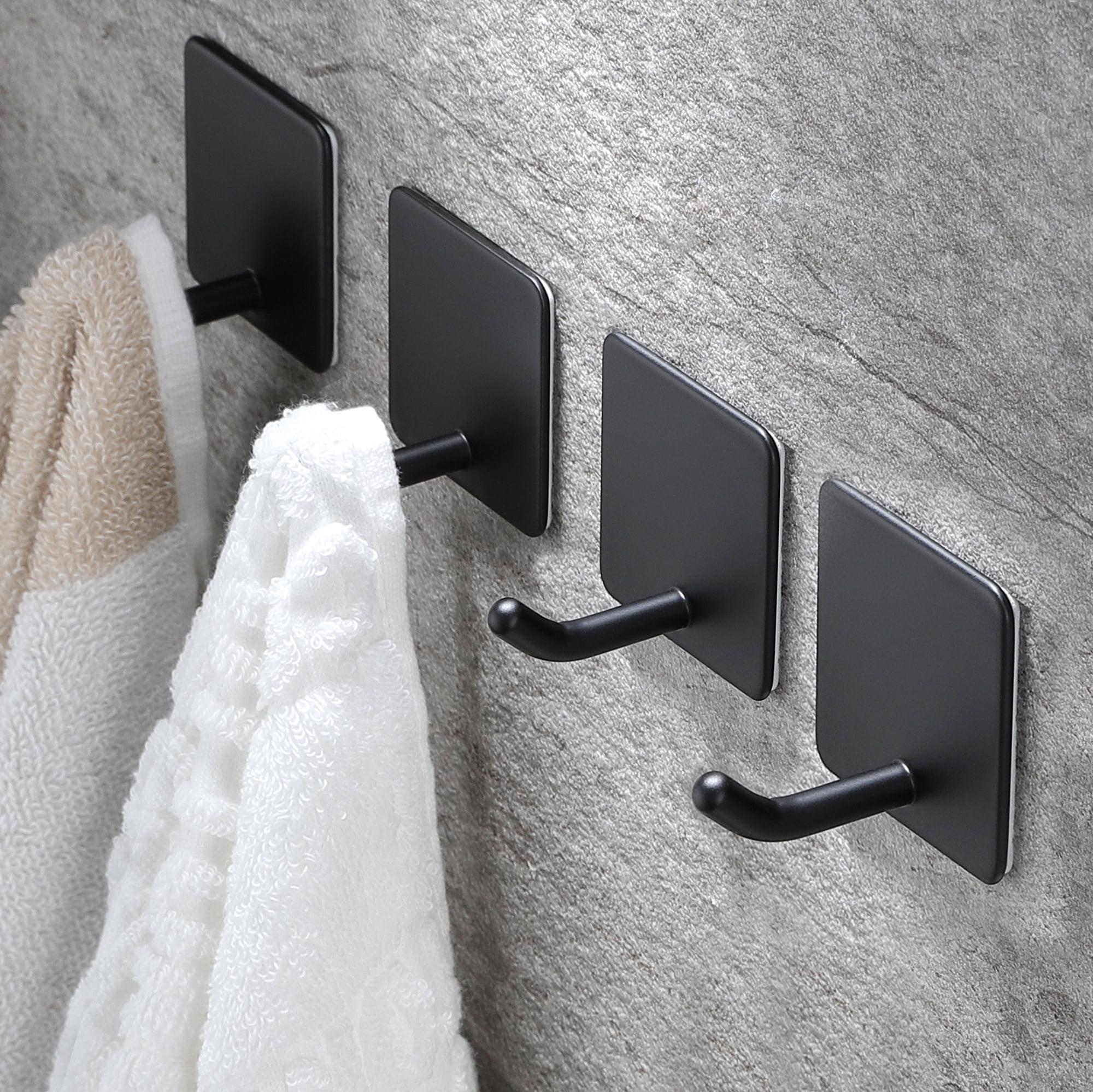 https://i5.walmartimages.com/seo/YIGII-Adhesive-Towel-Hooks-4-Pack-Bathroom-Hooks-for-Hanging-Robes-Coat-Stick-on-Wall-Kitchen-Hook-Stainless-Steel-Matte-Black_afd94ec0-bca9-44c6-9614-807ccb7db08f.2c3a07fade72d339b57661fce16248fa.jpeg