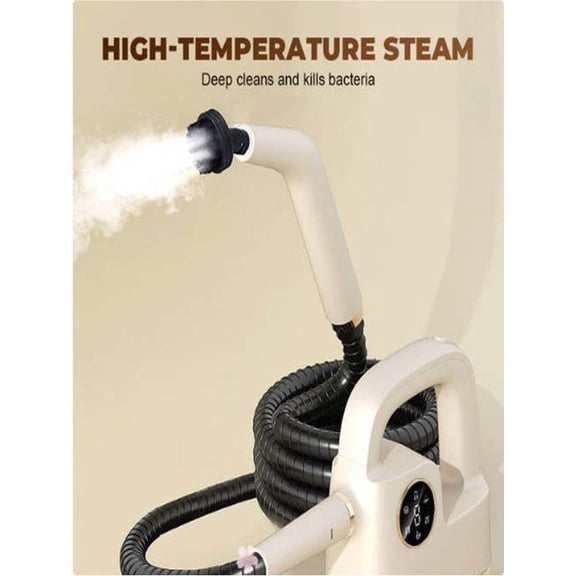 YIGOUMY Portable High Temperature Steam Cleaning for Deep And Quick Drying Handheld Steamer for Home and Office