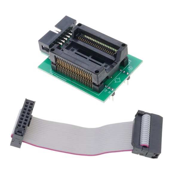 YIGSECU 1.27mm Special Adapter ADP_S44_EX-1/SOP44 for PSOP44/SOP44/SOIC44 ICs Adapter for T48 (TL866-3G) Programmer Adapter