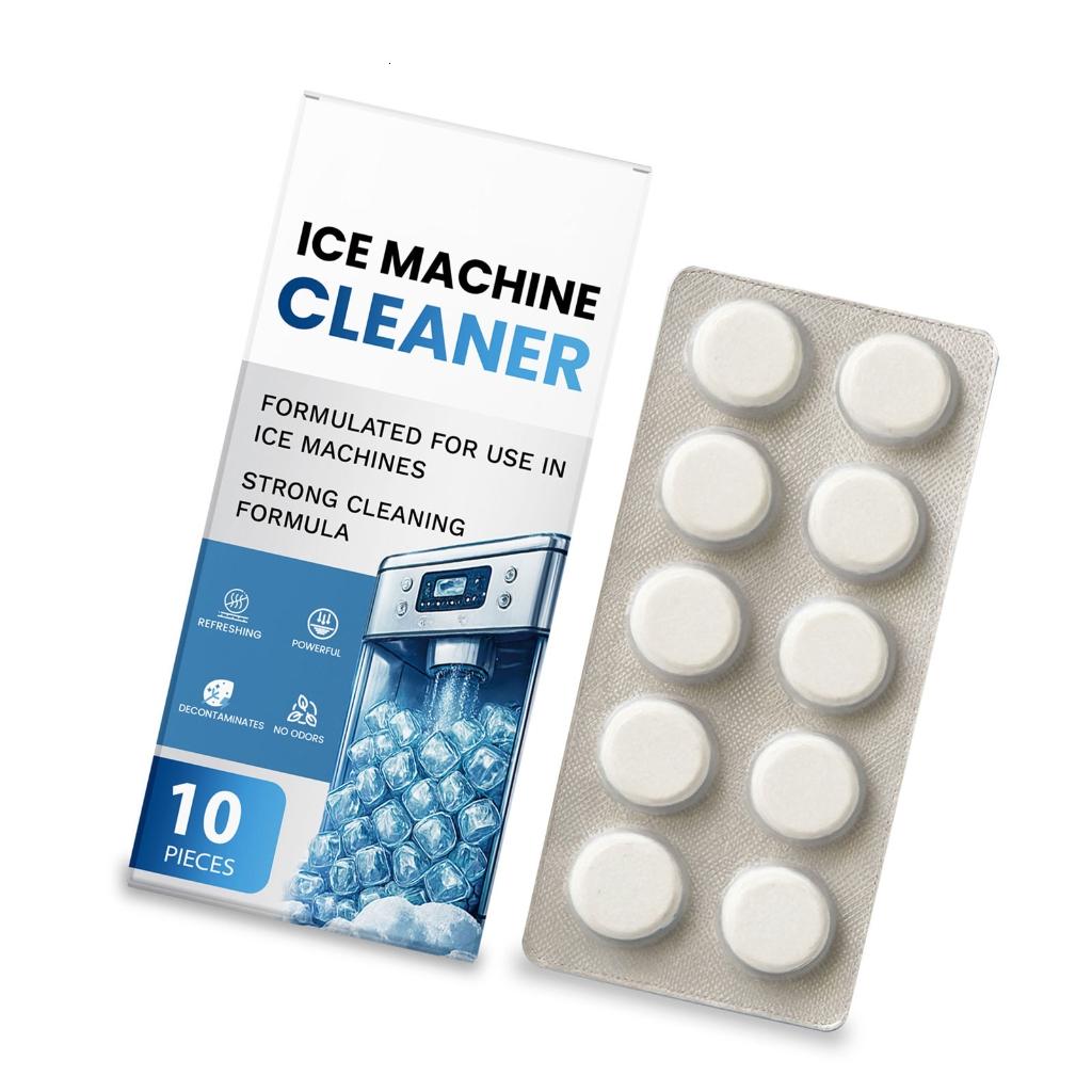 YIGSECU 10 Tablets Ice Machine Cleaning Tablets Efficient Descaling And ...
