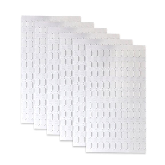 YIGSECU 100Pcs Double Sided Tape Stickers Clear Sticky Putty Removable Sticky Stickers