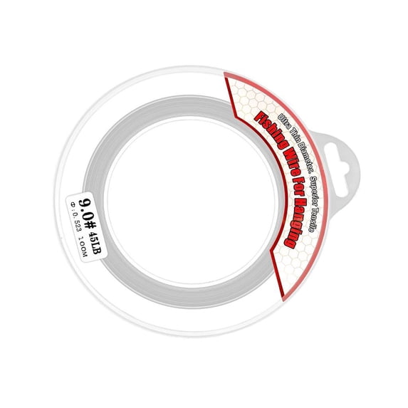 YIGSECU 100m Fishing Line Monofilament Fishing Wire Strong Invisible Monofilament Wire