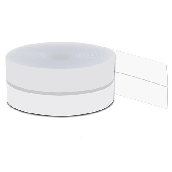 YIGSECU 10M Silicone Door Bottom Seal Tape Adhesive Silicone Seal Strips Upgrades for Weatherproofing & Soundproofing Gaps