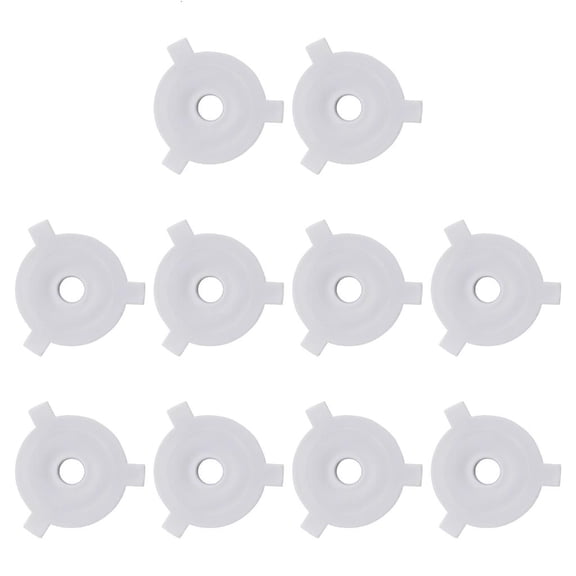 YIGSECU 10Pcs Lamp Shade Adapter Rings Plastic Lampshade Reducing E27 to E26/E14/11mm