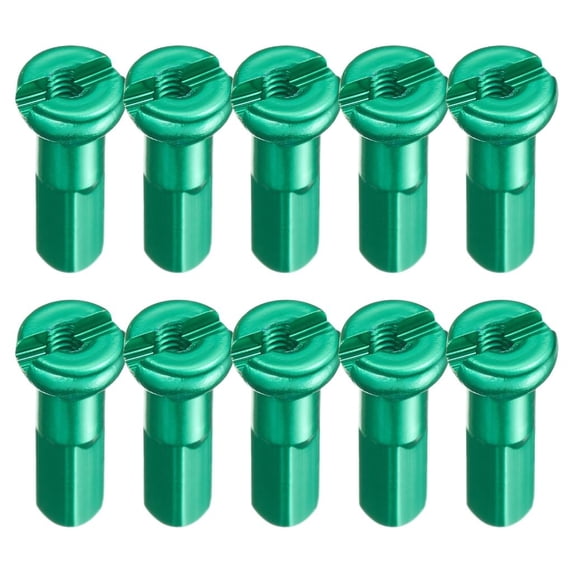 YIGSECU 10Pcs Mountain Bike Spoke Caps Wheel Spoke Nipples Decoration Road Bike Spoke Nipples End Tips Bicycles Accessories