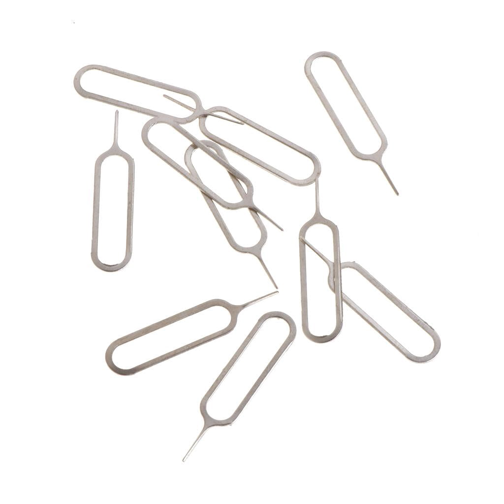 BUMTECH ( PACK OF-5 PCS ) SIM Card Tray Open Eject Pin Removal Tool Needle Opener Ejector for All Phones Sim Adapter (Steel) Sim Adapter Price in India - Buy BUMTECH