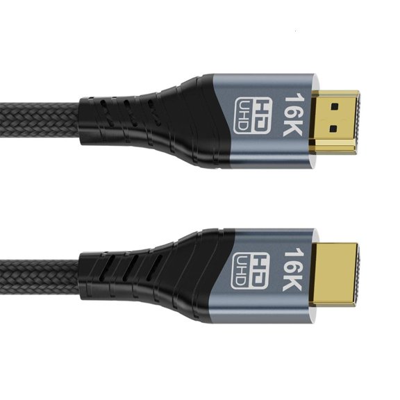 YIGSECU 16K HDTV 2.2 Cable HDTV Cord 16K@60Hz Video Connection Braided Cable for PC Projectors Consoles Accessories