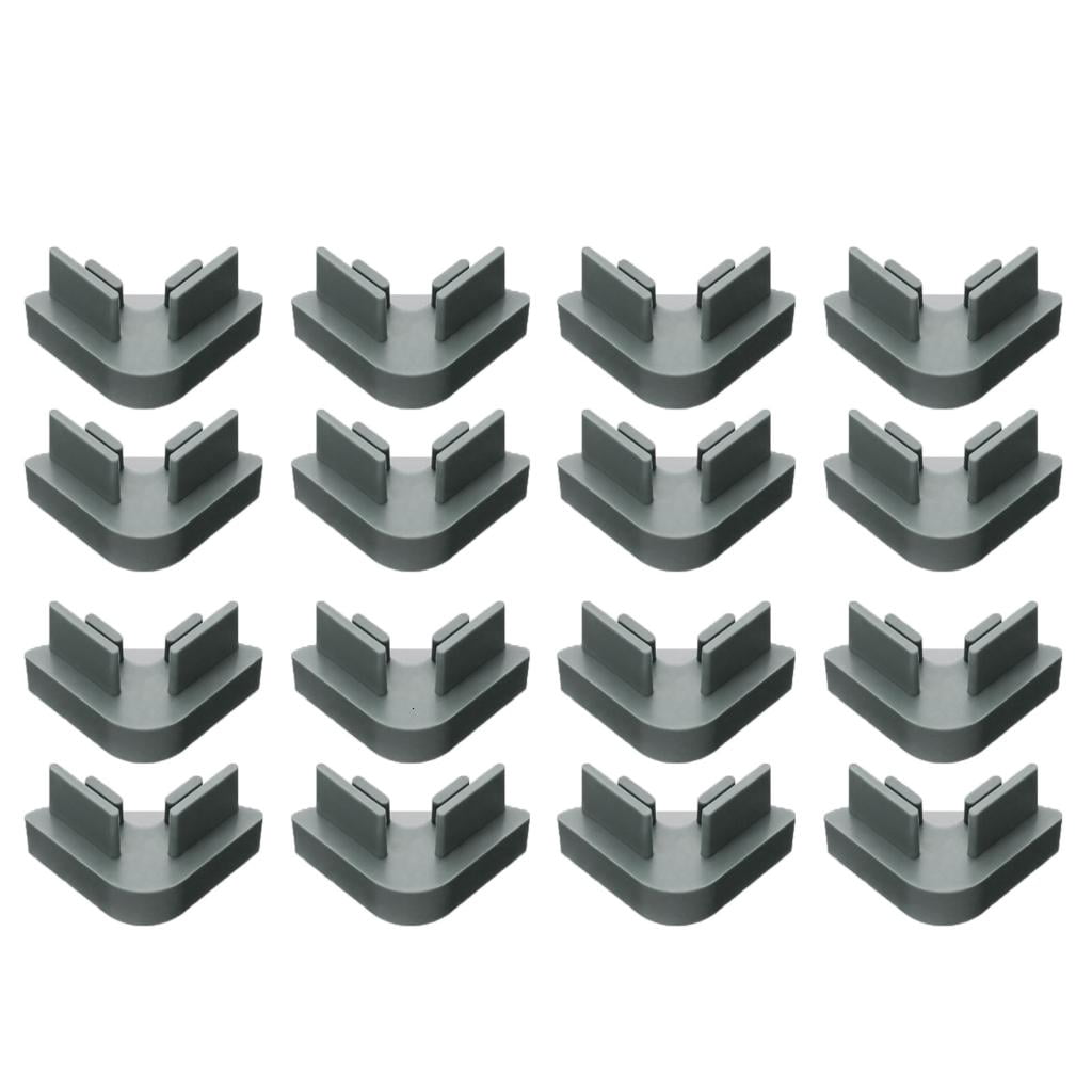YIGSECU 16Pcs Layered Stacking Holder Dishwasher Safe Tray Stacker ...