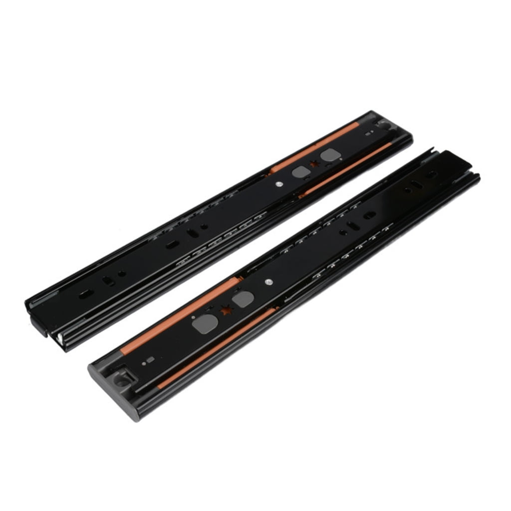 YIGSECU 1Pair Drawer Slides Buffer Damper Rails Soft Close Drawer Track ...