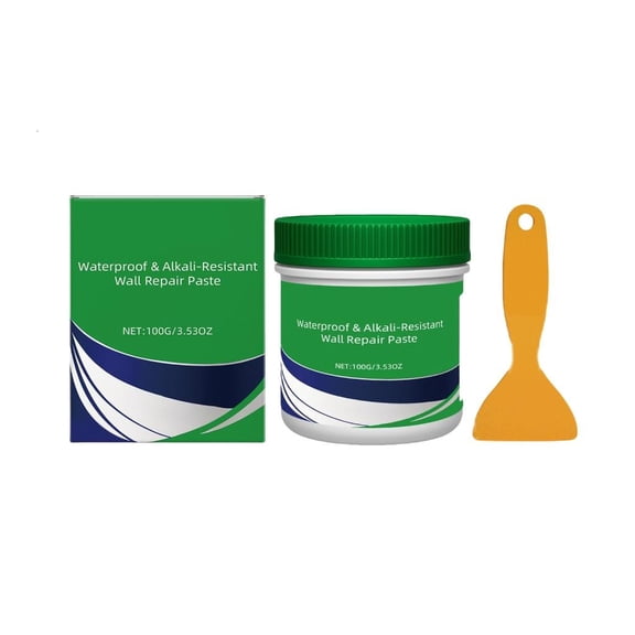 YIGSECU 1Wall Repair adhesiv - Quick-Dry & permanent fissure Hole Filler,do-it-yourself Home Repair for barriers, Ceilings, Fixes Nail Holes and Prevents fissure in Minutes (Household Use)