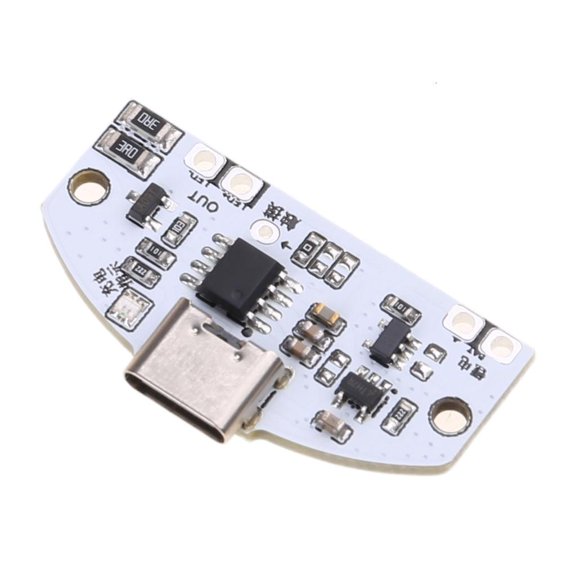 YIGSECU 1pc Type-C Table Lamp Circuit Board Usb Charging Three Gear Stepless Dimming Led Touch Small Night Lamp Control Module