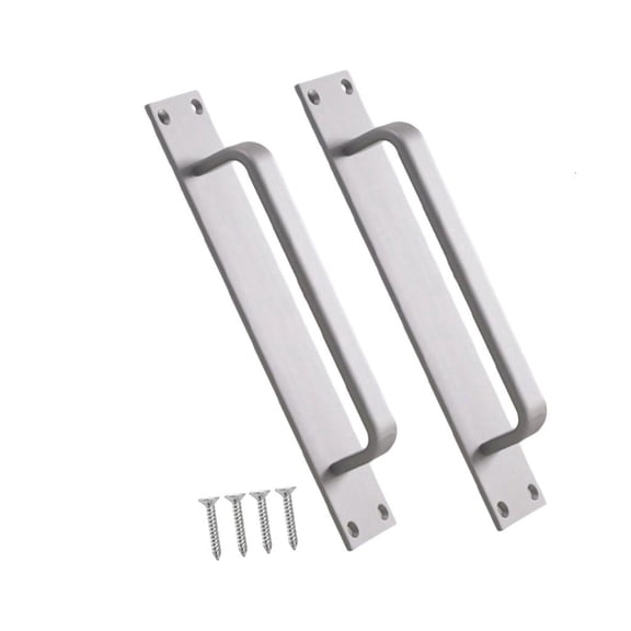 YIGSECU 2 Pack Multipurpose Barn Door Handles Hole Center Aluminum Alloy Gate Handle for Bathroom Wardrobe Closet Daily Use