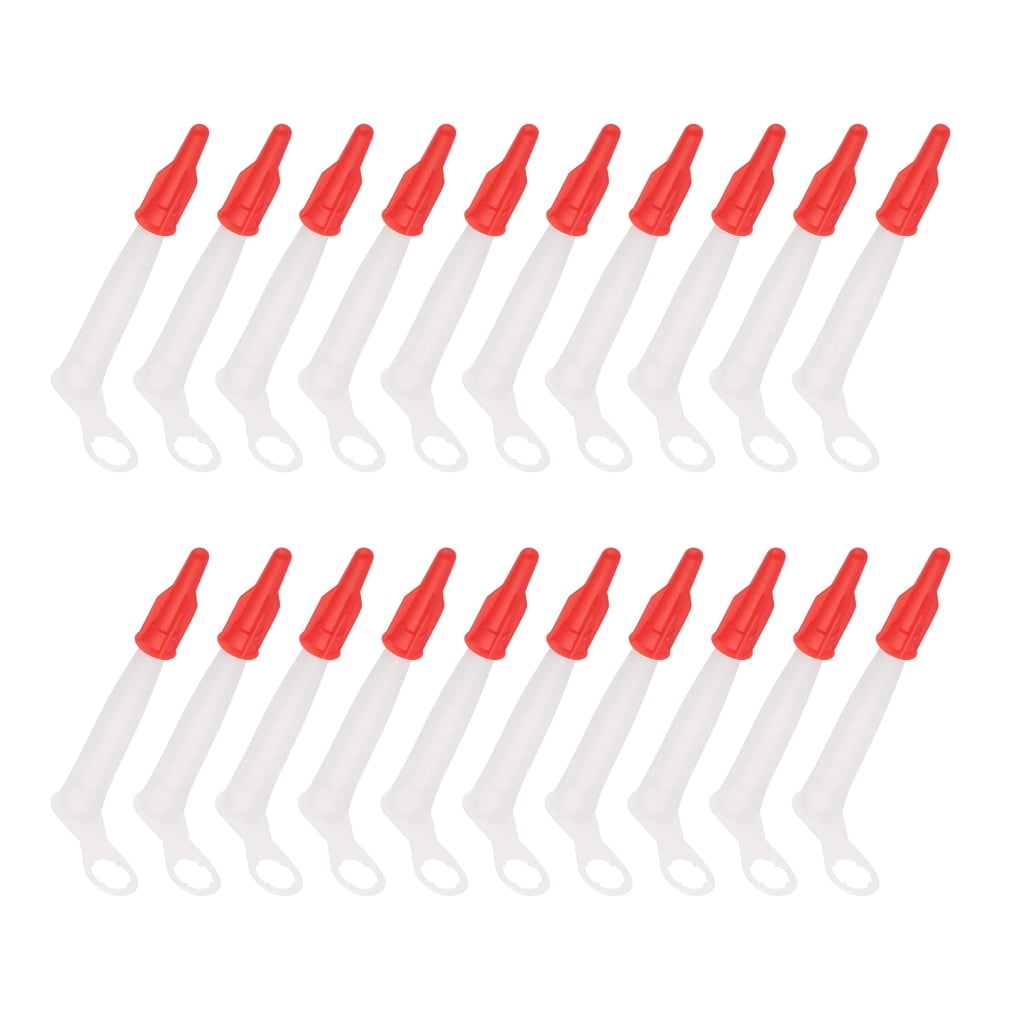 S&TD Barrel Sausage Silicone Sealant Gun Nozzles 10pk | Sealants And Tools Direct