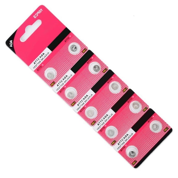 YIGSECU 20pcs/10pcs High Capacity AG4 LR626 377A Button Cell Batteries for Lasts Electronic Device Use Power Supply Battery