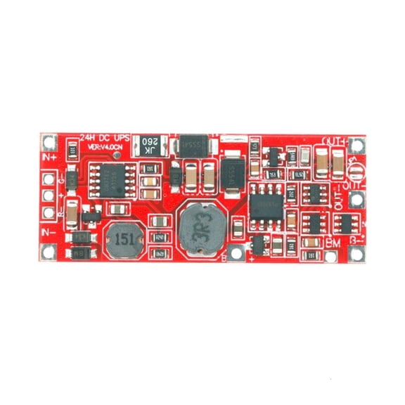 YIGSECU 24W Uninterrupted Power Supply Module Motherboards Supports 12V/15V Uninterruptible Power Supply Device Networking Modul