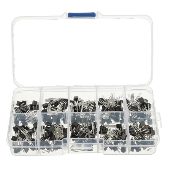 YIGSECU 250 Electronics A1015 BC327 BC337 C1815 Transistors Set in Standard Encapsulation for Seamless Welding